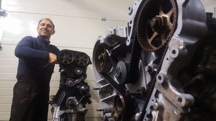 Двигатель 3.2/3.5 литра